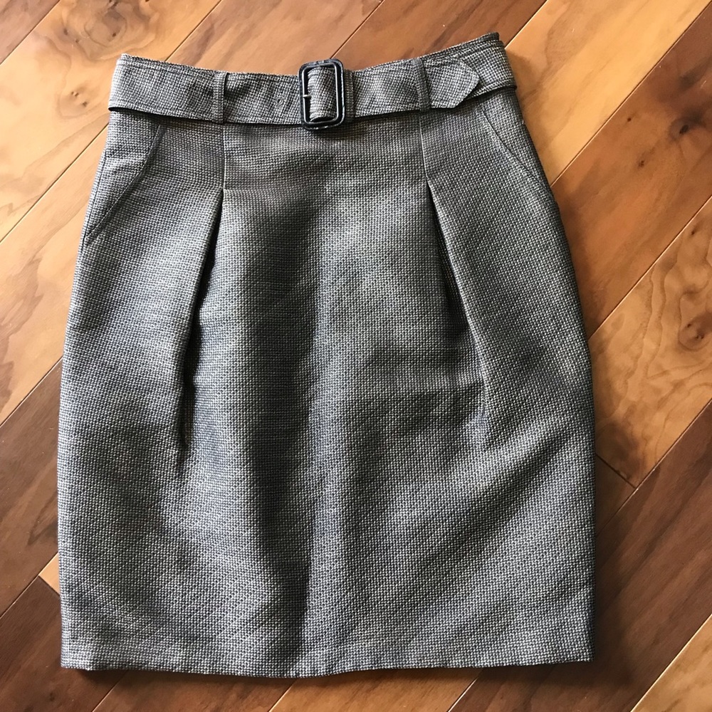 Burberry London Skirt with Belt (NWOT)